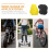 5Sets Removable Breathable Hip & Knee Pads for Motorcycle Use 9