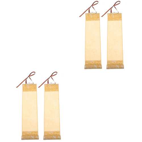 4Pièces Papier Chinois Scrolls Multi-Fonction Pour Art