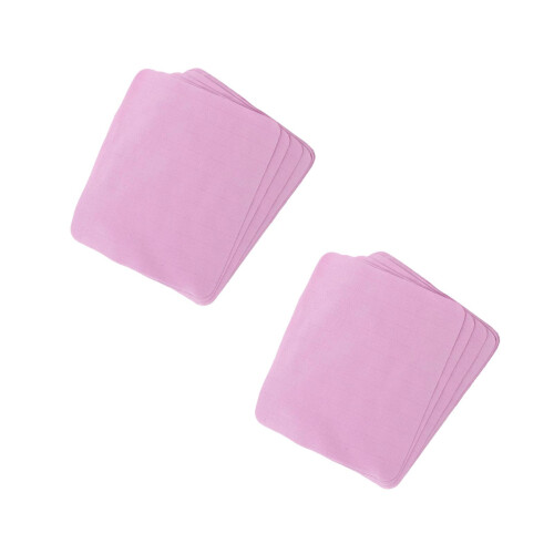 20Pièces Chiffons Microfibres Violet Réutilisables Pour Lunettes