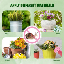 Snail Protection, Copper Tape Against Snails for Gardens Raised Bed Plants Copper Tape Copper Foil Snail Repellent A