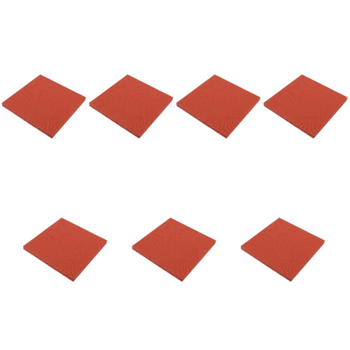 7Pièces Tapis Silicone Pour Transfert Thermique DIY Marron