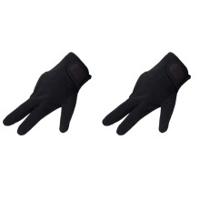 2Pièces Isolants 3 Doigts Résistants Noir