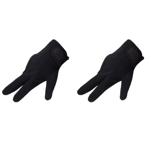 2Pièces Isolants 3 Doigts Résistants Noir