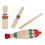 6Sets Assorted Color Wooden Guiro Percussion Instruments for Toddlers 3