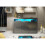 Sideboard Aether 155cm - Dark Grey with Gloss Doors and LED Lights 5