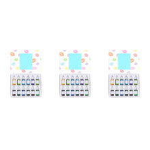 36Pièces Pigments Liquides Pour Gloss Naturels Blancs Vegan DIY