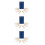 30Pièces Anches Saxophone 2.5 Accessoires Pratiques Pour Sax Bleu 1