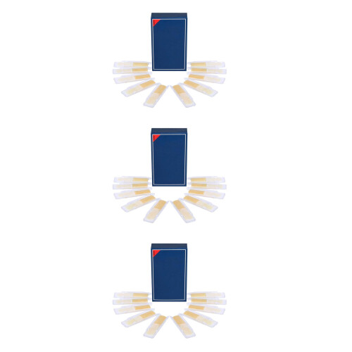 30Pièces Anches Saxophone 2.5 Accessoires Pratiques Pour Sax Bleu