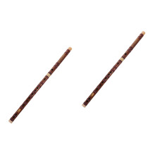 2Pièces Flûte Chinoise Portable En Bois Pour Débutants