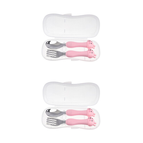 2 Ensembles Fourchette Animal En Acier Inoxydable Pour