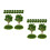20Pcs Multi-Color Miniature Trees Plastic Models for Diorama Crafting 5