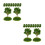 20Pcs Multi-Color Miniature Trees Plastic Models for Diorama Crafting 6
