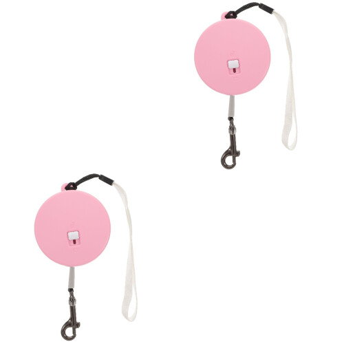 2Pièces Laisse Ajustable Pour , Rose, Confortable