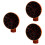 3Pcs Pc Hair Diffuser Cover Orange Universal Blow Dryer Accessory 8