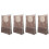 4Pcs Upright Fabric Laundry Bag Hanging Door Storage Multi-Color 5