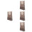4Pcs Upright Fabric Laundry Bag Hanging Door Storage Multi-Color 6