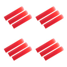 12Pièces Anches Clarinettes Résine Durables Accessoires Rouge Compact