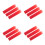 12Pièces Anches Clarinettes Résine Durables Accessoires Rouge Compact 1