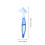 2Pcs White Plastic Turtle Shell Cleaning Brush Double-Headed Design 10