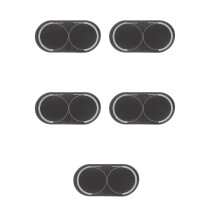 5Pièces Patch Protecteur Noir Durable Pour Double Pédale De Batterie