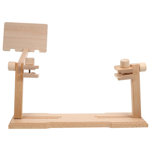 1Ensemble Cadre Broderie Bois Beige Ergonomique Facile À Utiliser