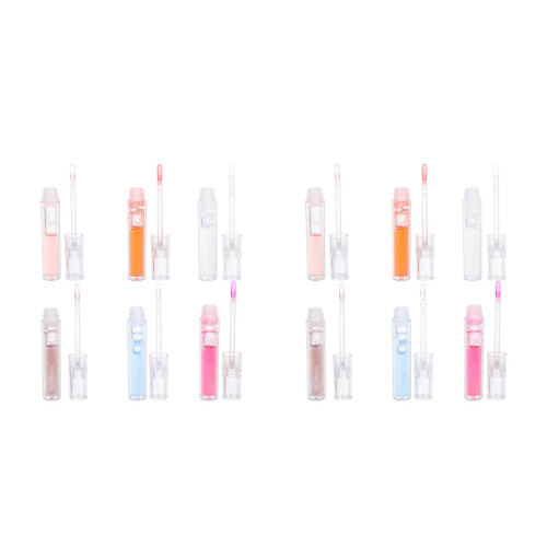 12Pièces Gloss À Pailleté Hydratant Variées