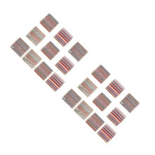 20Pièces Serviettes En Coton Colorées Pour Enfants