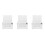 3Pcs Clear Locking Donation Box Acrylic Suggestion Ballot Case 4