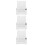 3Pcs Clear Locking Donation Box Acrylic Suggestion Ballot Case 6