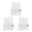 3Pcs Clear Locking Donation Box Acrylic Suggestion Ballot Case 7