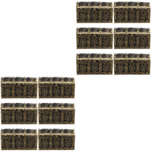 24Pièces Coffrets Pirate Mini Enfant Coffre Café
