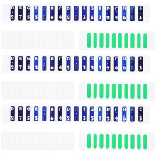3Ensembles Stickers Échelle Musicale Kalimba Accessoires Pratiques