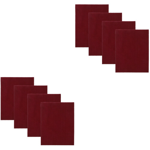 8Pièces Tapis Pour Antidérapant Marron, Accessoires DIY Perlage
