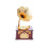 2Pcs Music Box Retro Phonograph Wooden Decor Multi Color Creative Gift 2