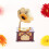2Pcs Music Box Retro Phonograph Wooden Decor Multi Color Creative Gift 5
