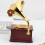 2Pcs Music Box Retro Phonograph Wooden Decor Multi Color Creative Gift 8