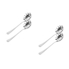 4Pièces Cuillères Pour Pâtes Multifonction Cuisine Argent
