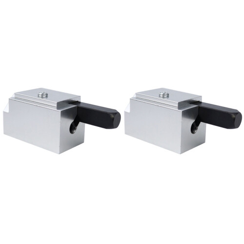 2Pièces Ciseau D'angle Argenté Ergonomique Pour Serrure Porte Bois