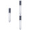 3Pcs Bathroom LED Showerhead Round Bar Hand White 6