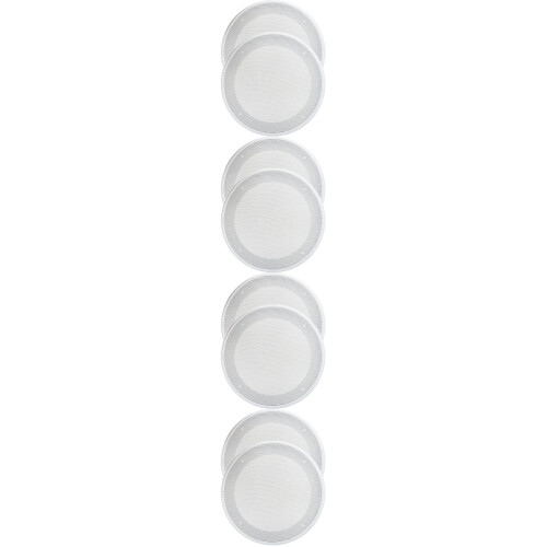 8Pièces Grilles De Protection Haut-Parleur En Acier