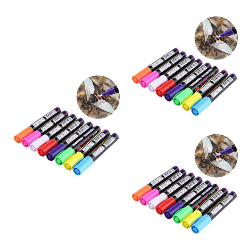 24Pièces Marqueurs Multi-Usages Couleurs Pour Apiculteurs