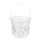 2Sets Transparent Bar Ice Bucket Practical Storage Bucket with Clip 2