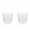 2Sets Transparent Bar Ice Bucket Practical Storage Bucket with Clip 3