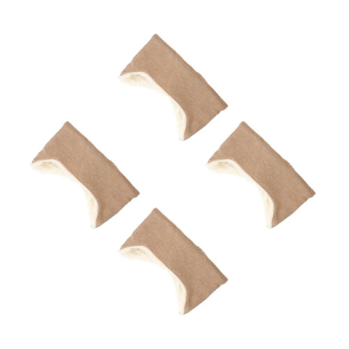 4Pièces Cache-Oreilles Beige Bandeau Thermique Réduction