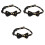 3Pièces Colliers Adorables Pour Chats Avec Nœud Décor 1