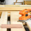 4Pcs Light Yellow Wood Drawer Slides Bottom Mount Smooth Operation Kit 5