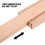 4Pcs Light Yellow Wood Drawer Slides Bottom Mount Smooth Operation Kit 7