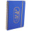 2Pcs Dark Blue Student Spiral Planner Notebook Weekly Monthly Journal 3