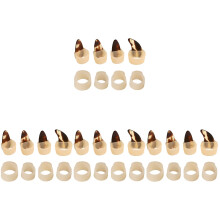 4Pièces Anneaux Protection Ongles Guzheng Silicone Usage Domestique