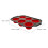 5Pcs Red 6-Cup Muffin Pan Silicone Non-Stick Baking Mold for Kitchen 2